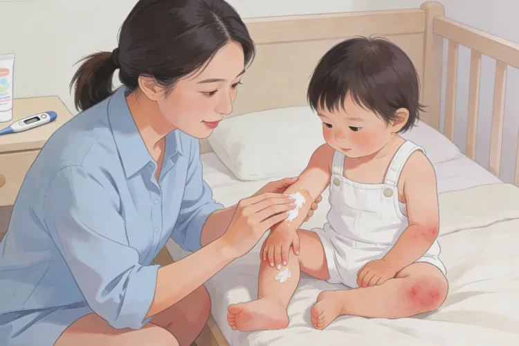 幼儿四肢起湿疹能根治吗(图1)