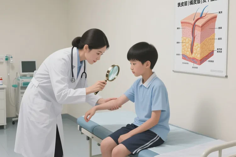 中学生身上偶尔起湿疹能根治吗(图3)