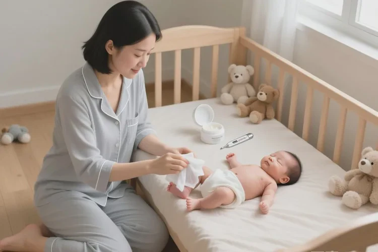 新生儿四肢出湿疹能根治吗(图1)