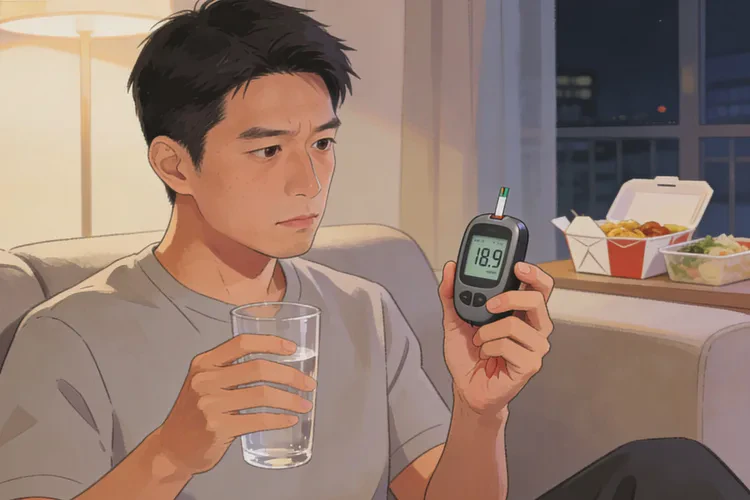 30岁晚上血糖18.9是怎么回事(图1)