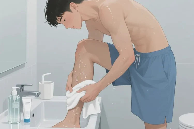 男生小腿上容易起湿疹能根治吗(图2)