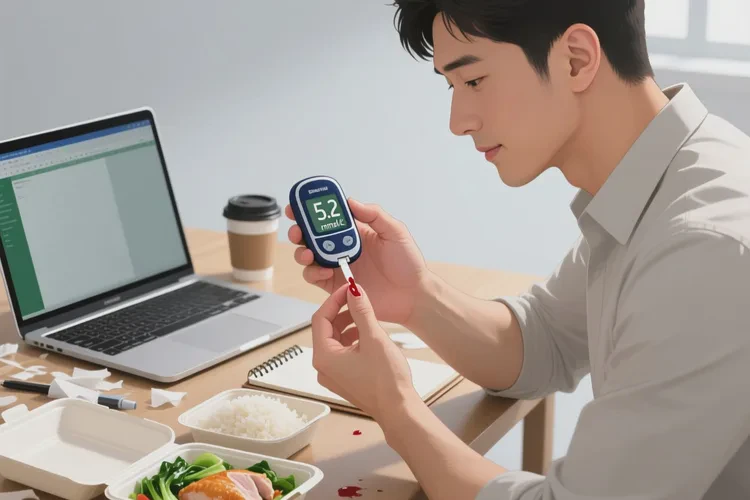 30岁晚上血糖12点8是怎么回事(图1)