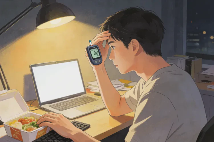 30岁晚上血糖18.4是怎么回事(图1)