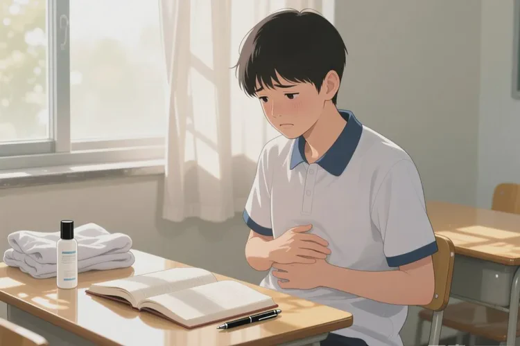 中学生肚子偶尔长湿疹能根治吗(图1)