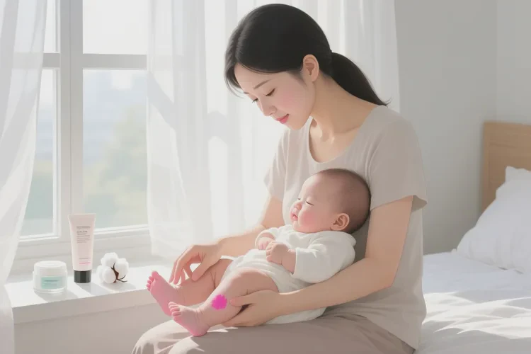 新生儿小腿上出现湿疹能根治吗(图1)