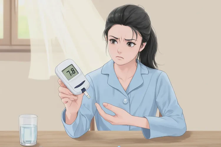 34岁中餐血糖7.8是怎么回事(图1)