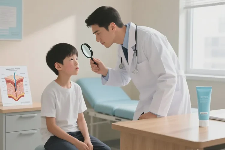 中学生面部出现湿疹能根治吗(图2)