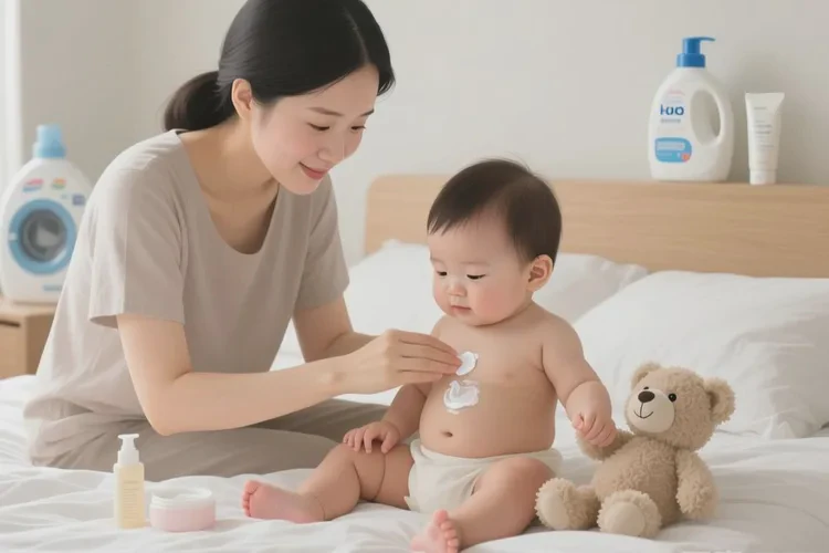 幼儿肚子上出现湿疹能根治吗(图1)