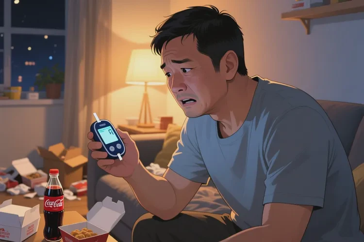 30岁晚上血糖28.3是怎么回事(图1)