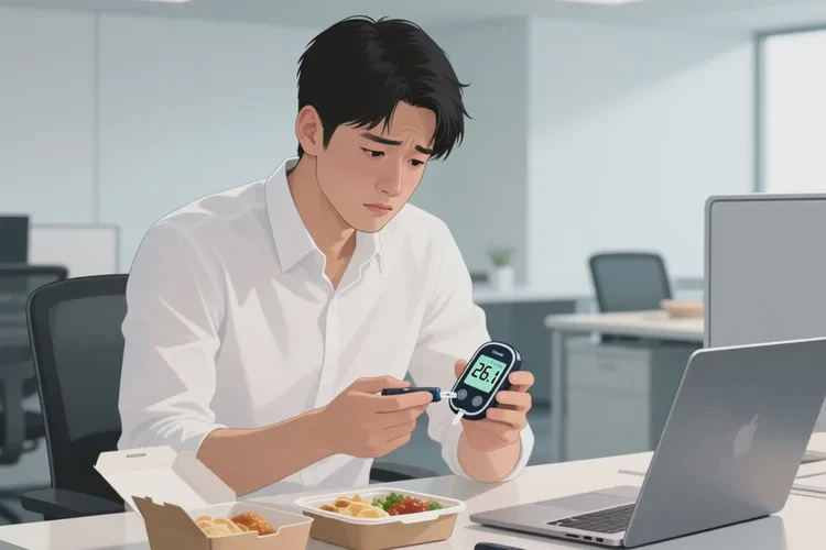 30岁中午血糖26.1是怎么回事(图1)