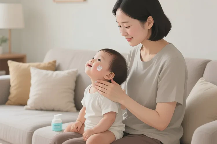 幼儿脖子上偶尔起湿疹可以根治吗(图3)