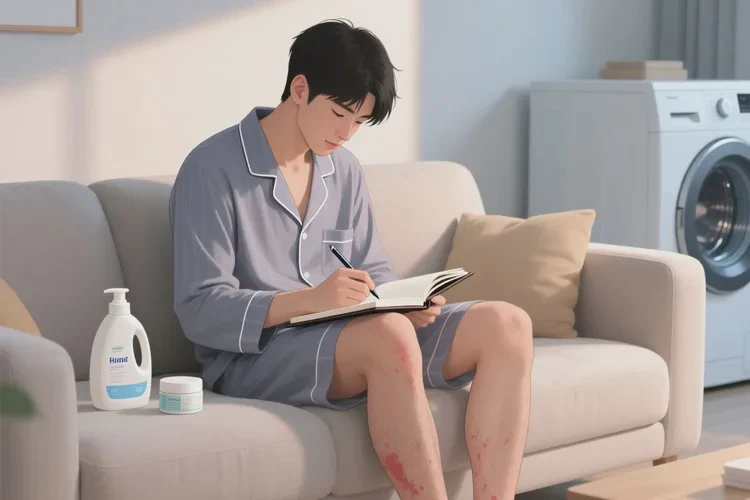 男生四肢偶尔长湿疹能根治吗(图3)