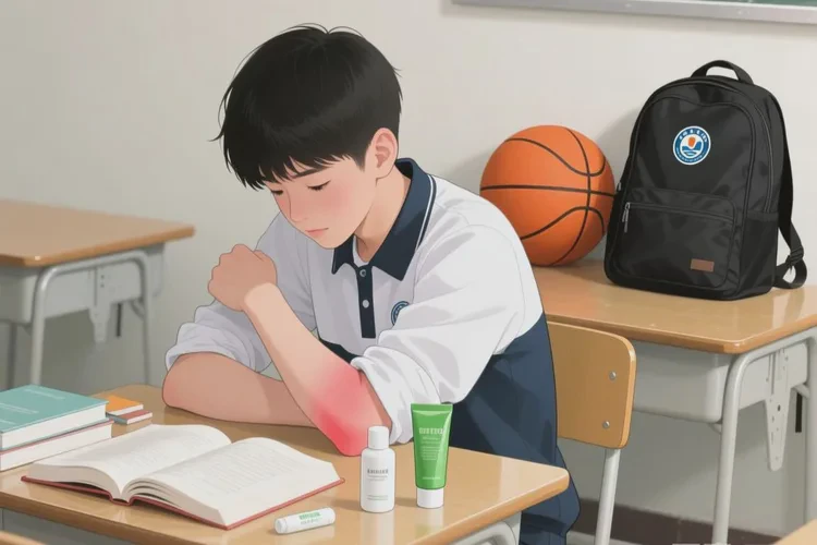 中学生身上经常起湿疹能根治吗(图1)