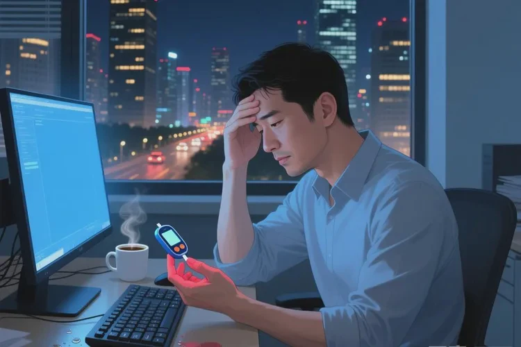 30岁睡前血糖5.5是怎么回事(图1)