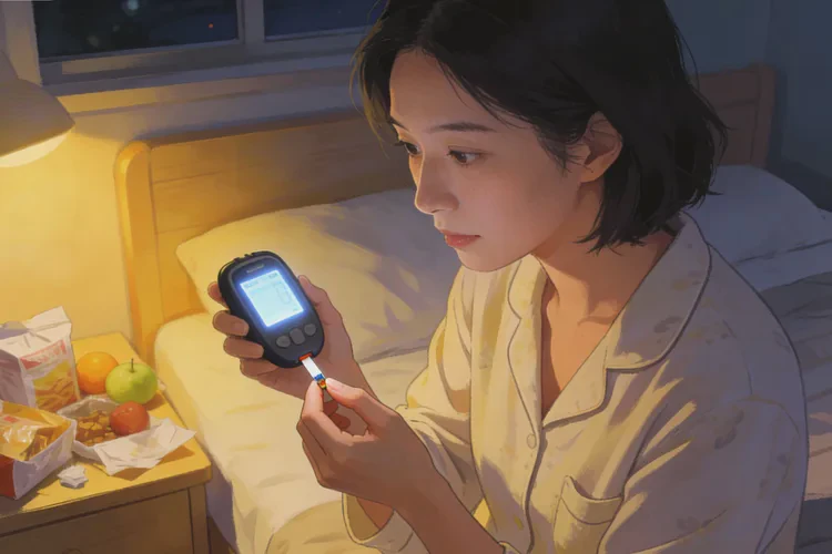 30岁晚上血糖9.8是怎么回事(图1)