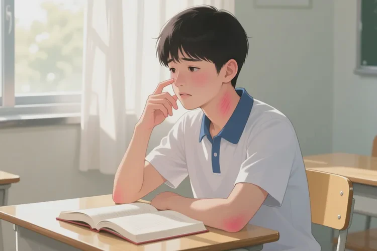 中学生全身经常长湿疹能根治吗(图1)