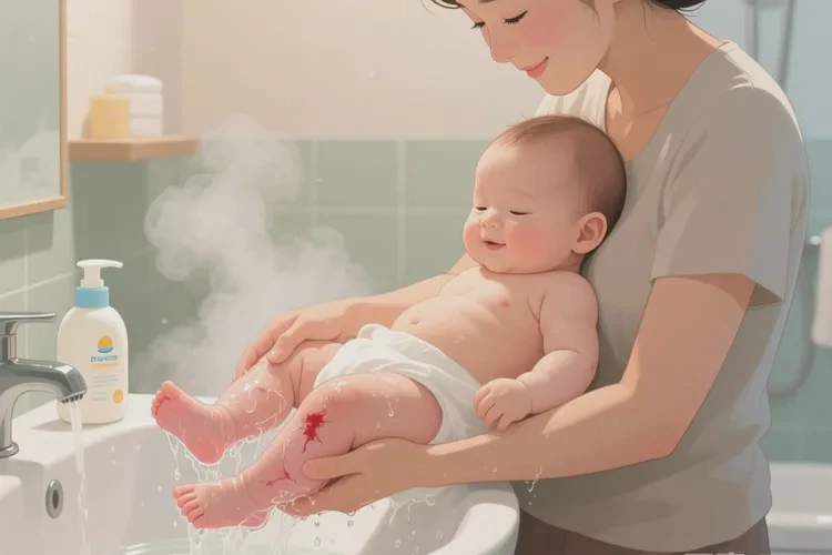 新生儿小腿上出湿疹能根治吗(图2)