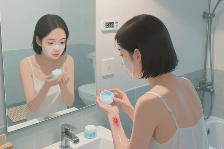 女生身上偶尔起湿疹能根治吗(图1)