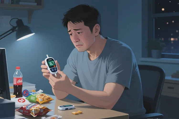 30岁晚上血糖16.7是怎么回事(图1)