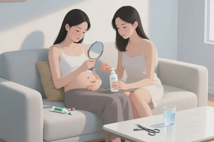 女生肚子上偶尔起湿疹能根治吗(图2)