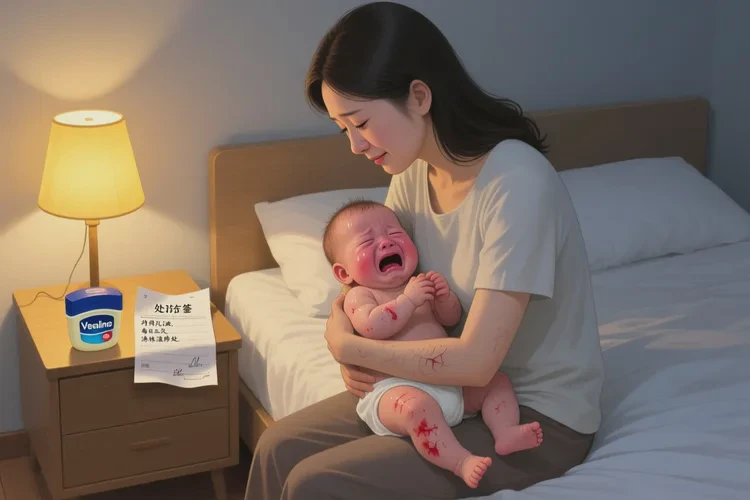 新生儿面部经常起湿疹能根治吗(图4)