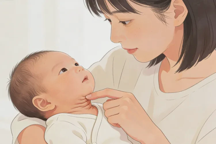 新生儿脖子起湿疹能根治吗(图1)