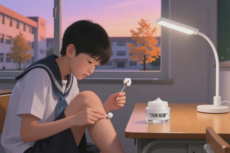 中学生小腿上有湿疹能根治吗(图1)