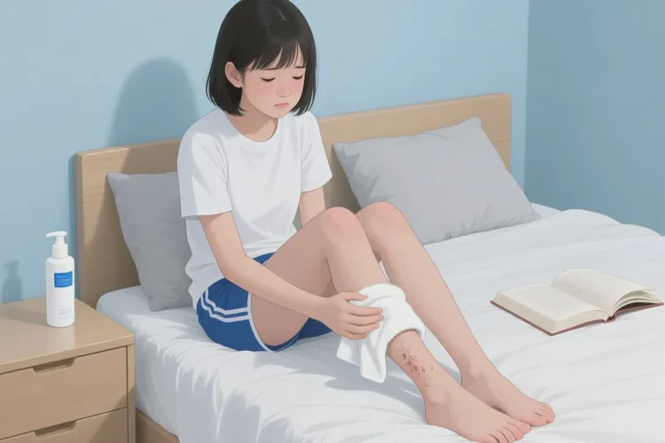 中学生小腿容易长湿疹能根治吗(图4)