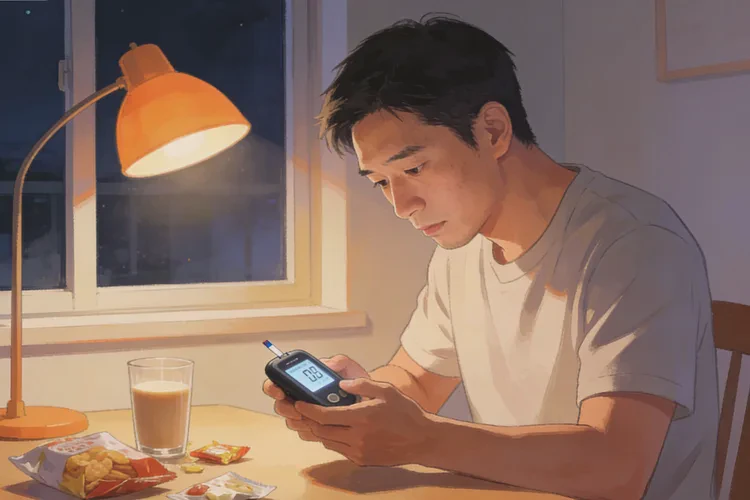 30岁晚上血糖16.6是怎么回事(图1)