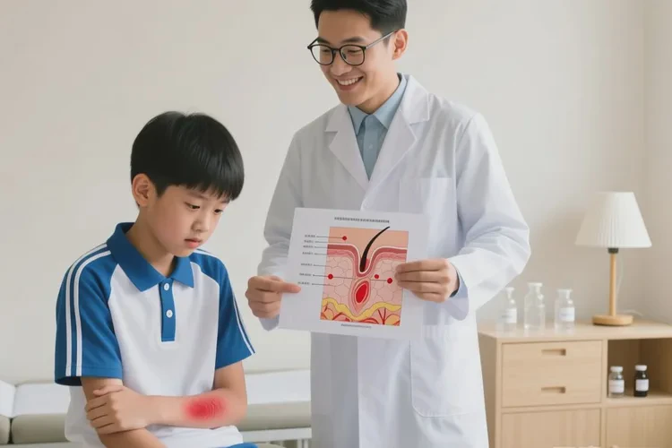 中学生全身有湿疹能根治吗(图1)