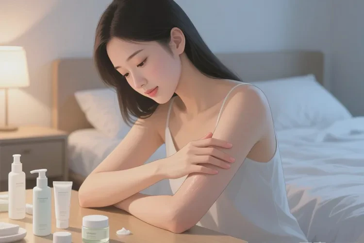 女生手臂上容易起湿疹能根治吗(图1)