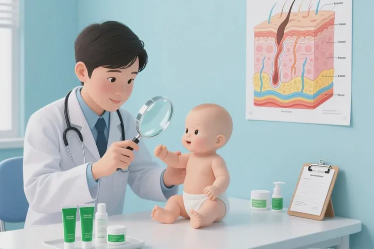 新生儿手臂偶尔起湿疹能根治吗(图4)