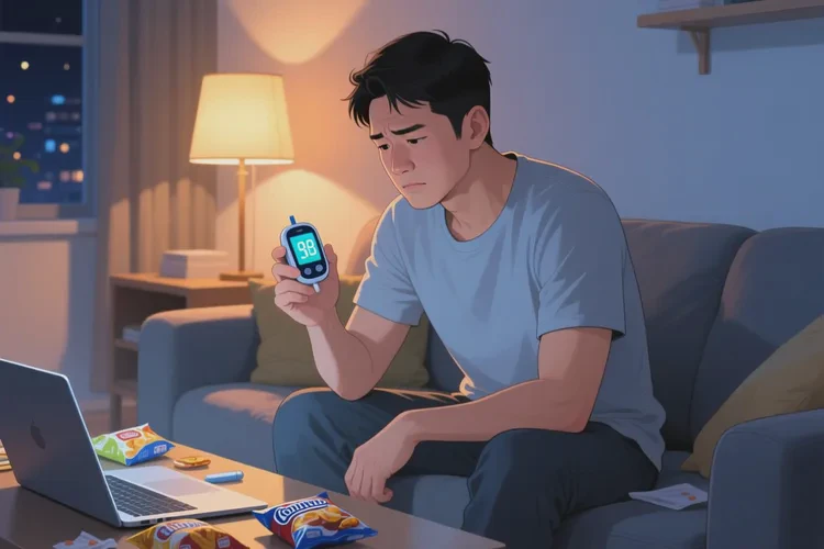 30岁晚上血糖19点7是怎么回事(图1)