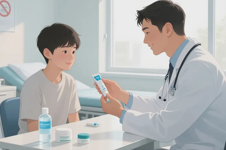 青少年身上容易长湿疹能根治吗(图1)