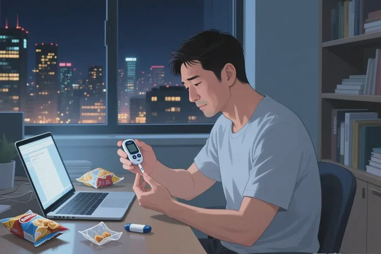 30岁晚上血糖13点4是怎么回事(图1)