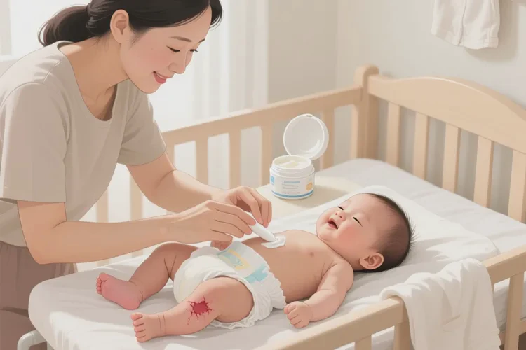 新生儿小腿上经常长湿疹能根治吗(图1)