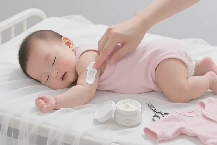 新生儿手臂起湿疹能根治吗(图2)