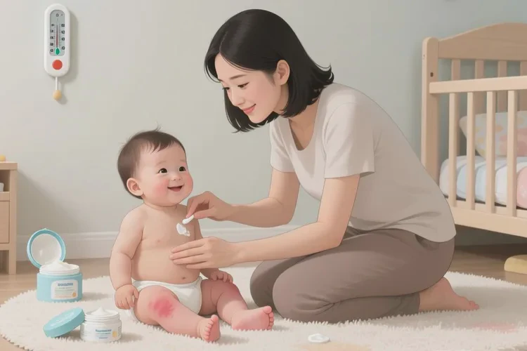 幼儿小腿经常起湿疹能根治吗(图1)