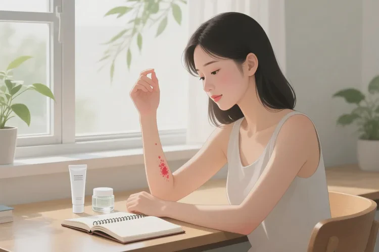 女生手臂上偶尔起湿疹能根治吗(图1)