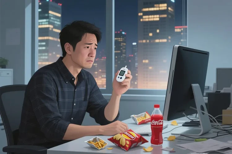 30岁中午血糖24.2是怎么回事(图1)