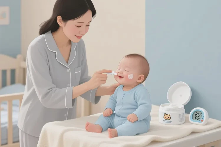 幼儿脸上起湿疹能根治吗(图1)