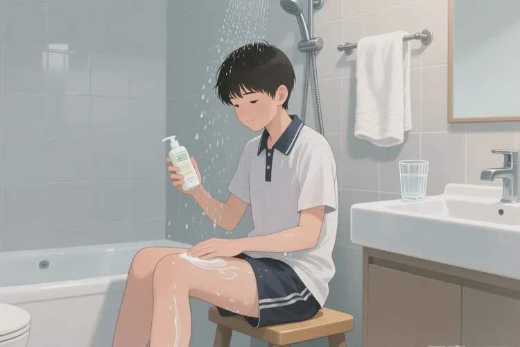 中学生大腿偶尔起湿疹能根治吗(图2)