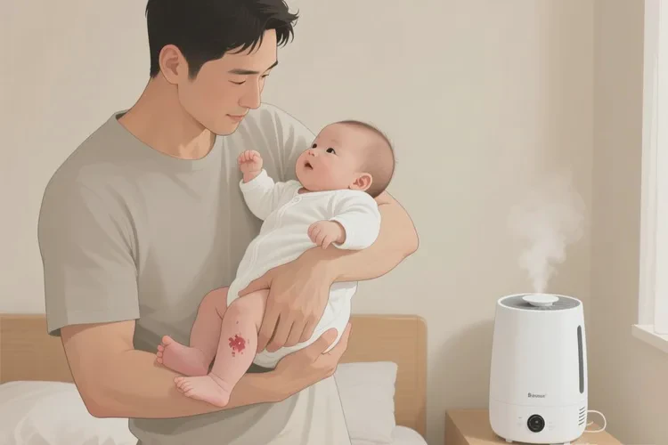 新生儿小腿偶尔长湿疹能根治吗(图2)