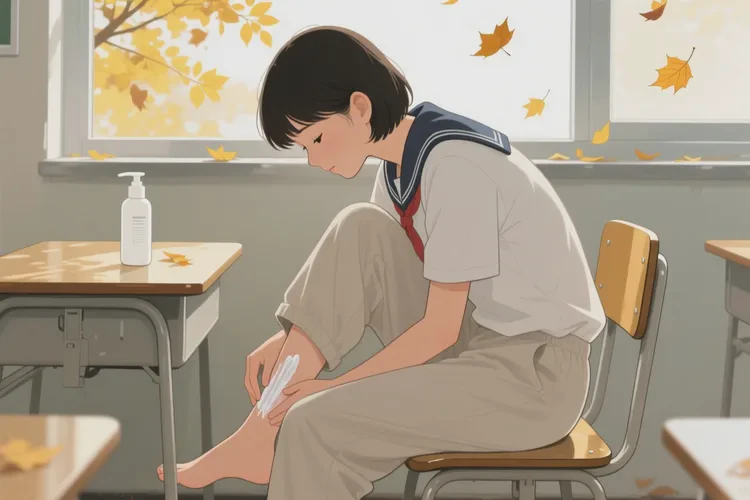 中学生小腿上容易起湿疹能根治吗(图1)