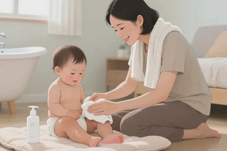 幼儿大腿上有湿疹能根治吗(图1)