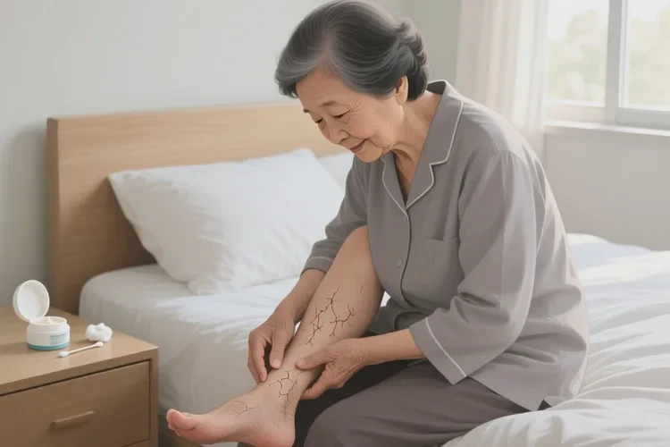 老年人小腿偶尔长湿疹能根治吗(图1)