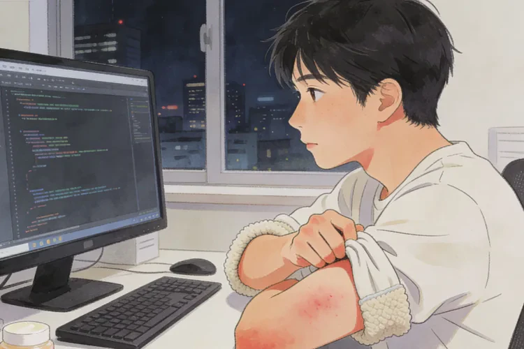 青年人四肢经常起湿疹能根治吗(图1)