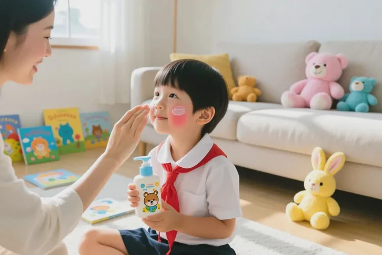 小学生面部经常长湿疹能根治吗(图1)