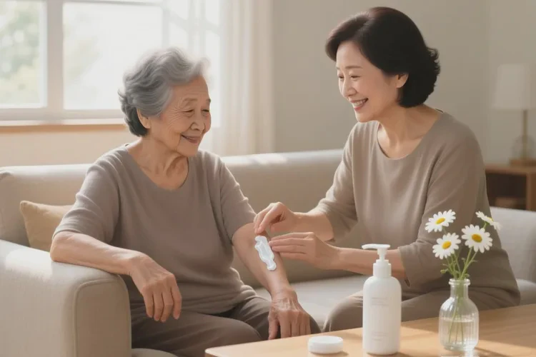 高龄老人手臂起湿疹能根治吗(图1)