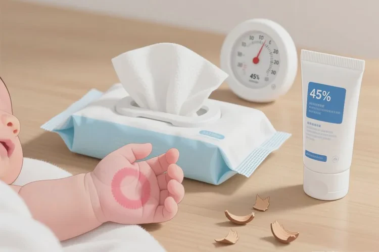 新生儿手上偶尔长湿疹可以根治吗(图2)